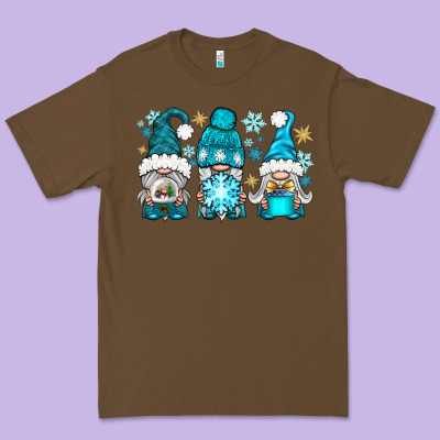 Winter Gnomies Premium Tee Designed By Bundleandbundleshop