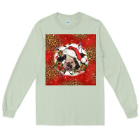 Matcha christmas cow Long Sleeve Tee - LillyAllenDesigns