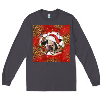 Smoke christmas cow Long Sleeve Tee - LillyAllenDesigns