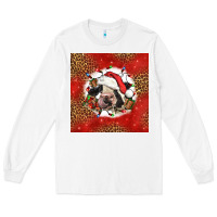 White christmas cow Long Sleeve Tee - LillyAllenDesigns