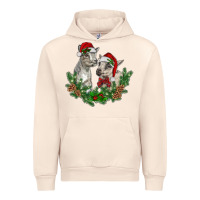 Sandshell christmas baby goats Urban Hoodie - RanaPortraitStore
