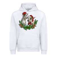 White christmas baby goats Urban Hoodie - RanaPortraitStore