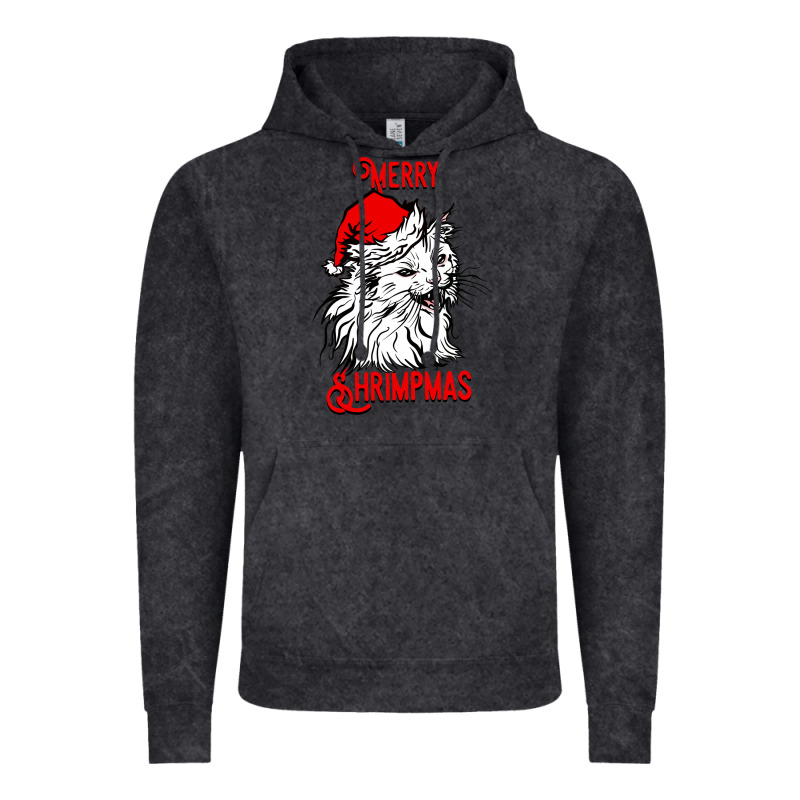 Merry Christmas Cat Vintage Hoodie by SublimationCraftShop | Teevron