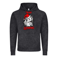 Vintage Black Merry Christmas Cat Vintage Hoodie - SublimationCraftShop