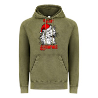 Vintage Olive Merry Christmas Cat Vintage Hoodie - SublimationCraftShop