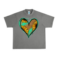 Tornado Sunflower Heart Urban Heavy Tee - Jasminsmagicworld
