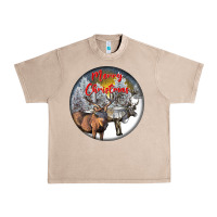 French Oak mule buck deer christmas Urban Heavy Tee - LillyAllenDesigns