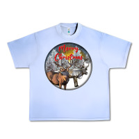 Grape Ice mule buck deer christmas Urban Heavy Tee - LillyAllenDesigns