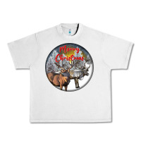 Lunar Rock mule buck deer christmas Urban Heavy Tee - LillyAllenDesigns