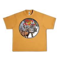 Peanut Butter mule buck deer christmas Urban Heavy Tee - LillyAllenDesigns