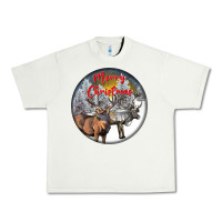 Pistachio mule buck deer christmas Urban Heavy Tee - LillyAllenDesigns