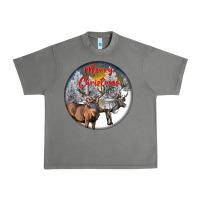 Tornado mule buck deer christmas Urban Heavy Tee - LillyAllenDesigns