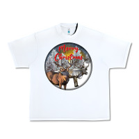 White mule buck deer christmas Urban Heavy Tee - LillyAllenDesigns