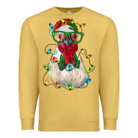 Antique Gold christmas rooster Premium Sweatshirt - RanaPortraitStore