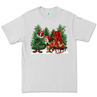 Dove Grey christmas santa Premium Tee - FaDigitalArtStudio