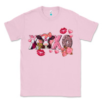 Bubblegum Pink Xoxo baby Cow Valentine's Day Classic Tee - FaDigitalArtStudio