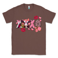 Chestnut Xoxo baby Cow Valentine's Day Classic Tee - FaDigitalArtStudio