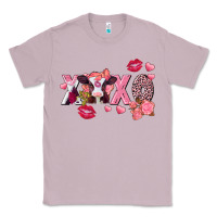 Lilac Xoxo baby Cow Valentine's Day Classic Tee - FaDigitalArtStudio