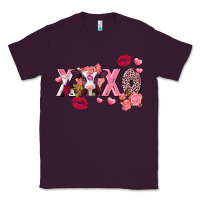 Plum Xoxo baby Cow Valentine's Day Classic Tee - FaDigitalArtStudio