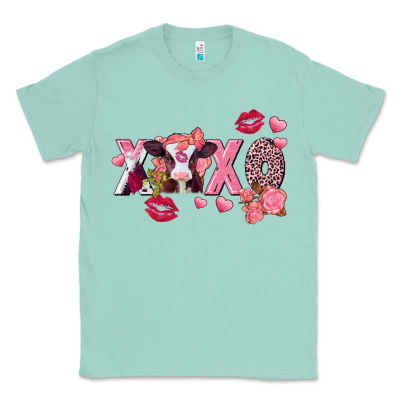 Xoxo Baby Cow Valentine's Day Classic Tee by FaDigitalArtStudio | Teevron