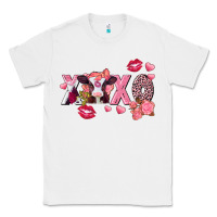 White Xoxo baby Cow Valentine's Day Classic Tee - FaDigitalArtStudio