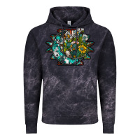 Cloud Black aztec moon Vintage Hoodie - SublimationCraftShop