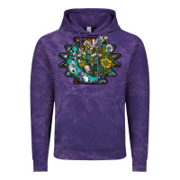 Cloud Purple aztec moon Vintage Hoodie - SublimationCraftShop
