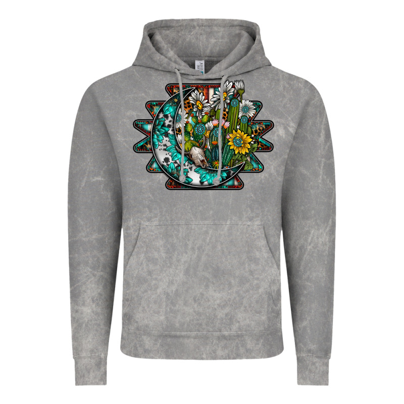 Aztec Moon Vintage Hoodie by SublimationCraftShop | Teevron
