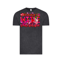 Vintage Black Mommy's Little Valentine Vintage Tee - CowhideDigitalArt
