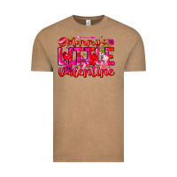 Vintage Coffee Mommy's Little Valentine Vintage Tee - CowhideDigitalArt