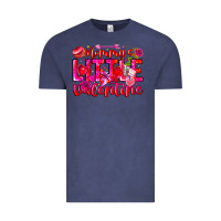 Vintage Denim Mommy's Little Valentine Vintage Tee - CowhideDigitalArt