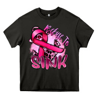 Asphalt Refuse to sink Cancer Heavy Core Tee - FaDigitalArtStudio