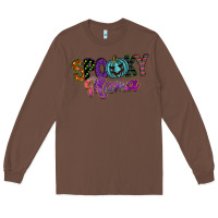 Chestnut spooky mama Long Sleeve Tee - SublimationCraftShop