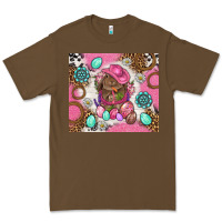 Cacao Cowboy Bunny Easter Tumbler Premium Tee - BundleAndBundleShop