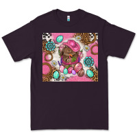 Plum Cowboy Bunny Easter Tumbler Premium Tee - BundleAndBundleShop