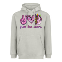 Moon Dust Peace Love Unicorn Heavyweight Hoodie - Jasminsmagicworld