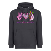 Smoke Peace Love Unicorn Heavyweight Hoodie - Jasminsmagicworld