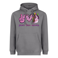 Storm Peace Love Unicorn Heavyweight Hoodie - Jasminsmagicworld