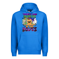True Royal theres some horrors in this house Premium Hoodie - BarkalooDesign
