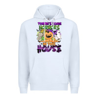 White theres some horrors in this house Premium Hoodie - BarkalooDesign