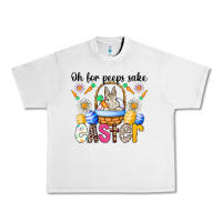 Lunar Rock Oh For Peeps Sake Easter Urban Heavy Tee - CowhideDigitalArt