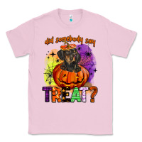 Bubblegum Pink did somebody say treat Classic Tee - BarkalooDesign