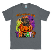 Charcoal Heather did somebody say treat Classic Tee - BarkalooDesign