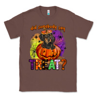 Chestnut did somebody say treat Classic Tee - BarkalooDesign