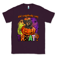 Plum did somebody say treat Classic Tee - BarkalooDesign