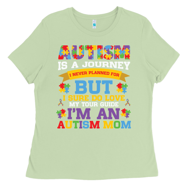 Lil Autism Mom Ladies Tee by CowhideDigitalArt | Teevron