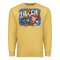 Antique Gold Let's Get Lit Premium Sweatshirt - Jasminsmagicworld