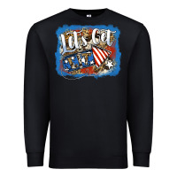 Black Let's Get Lit Premium Sweatshirt - Jasminsmagicworld