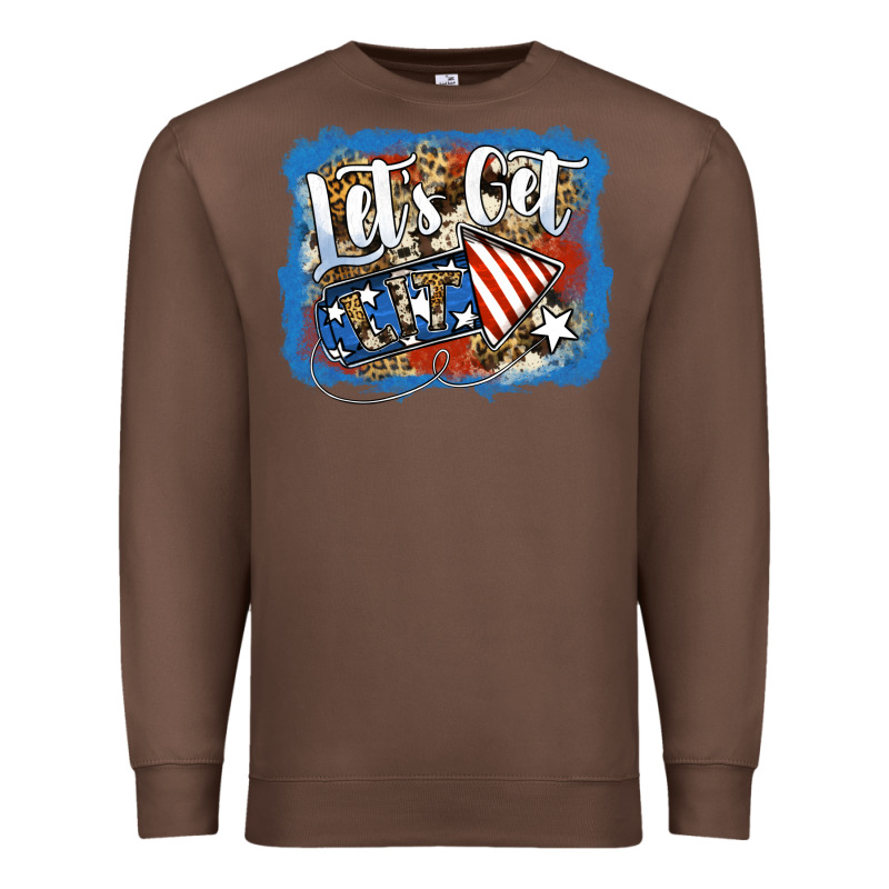 Let's Get Lit Premium Sweatshirt by Jasminsmagicworld | Teevron