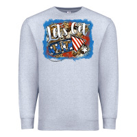 Heather Grey Let's Get Lit Premium Sweatshirt - Jasminsmagicworld